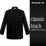 autumn new design unisex double breasted good quality chef jacket coat