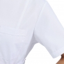 fashion side-buttoned short sleeve summer nurse coat uniform