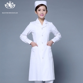 fashion medical care health center nurse women doctor coat jacket