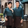 high quality hotel waiter uniforms shirt women men wait staff uniform