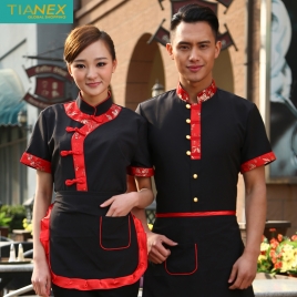 Tang suit style waiter coat uniform