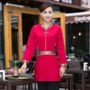 professional  design waiter pullover waitress shirt uniform