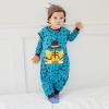 cartoon tiger printing little baby romper kid clothes