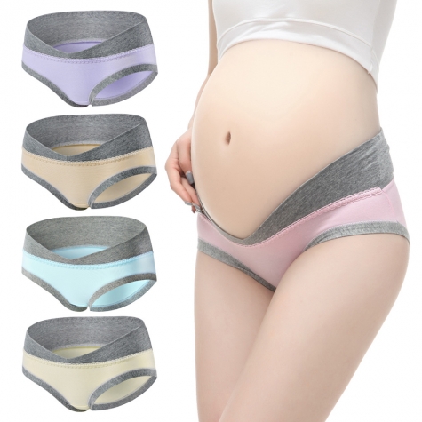 comfortable cotton healthy maternity underwear panties short