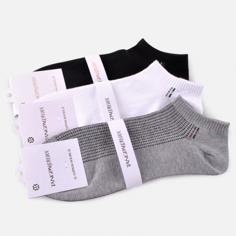summer casual fashion stripes cotton thin men socks