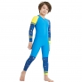 2018 zipper printing girl boy children wetsuits swimwear