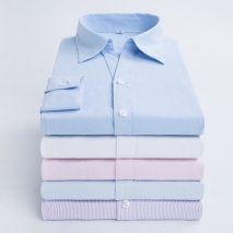 fashion stripes office women clerk shirt uniform