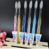 high quality colorful  handler hotel disposable toothbrush