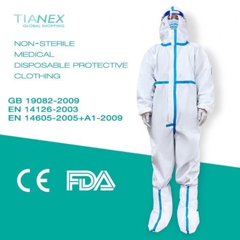 high quality medical use disposable  protective clothing  protective suit CE FDA certificated
