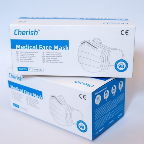cherist CE ceritficated  mask EN14683 Type IIR medical mask Europe standard