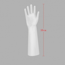 high quality restrant working glove household gloves kitchen white nitrile gloves  33/38 cm