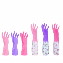 high quality fleece lining restrant working glove household gloves kitchen washing nitrile gloves