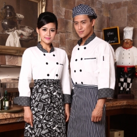 casual professional restaurant chef both for men and women