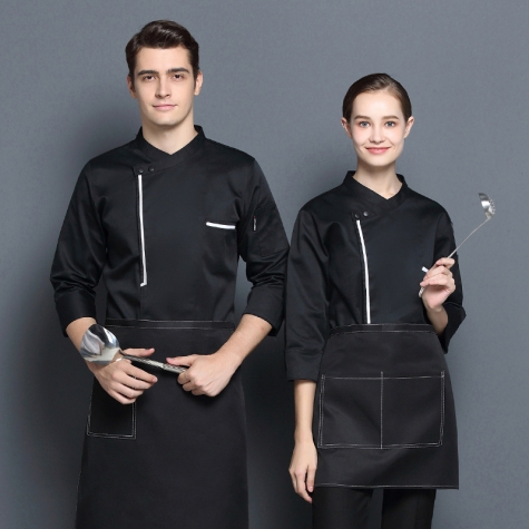 2022 Europe design upgrade  bread house restaurant chef workwear baker jacket uniform