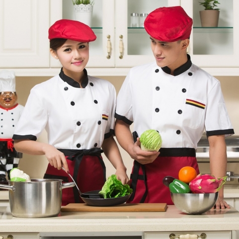 summer coat Germany uniform for chef