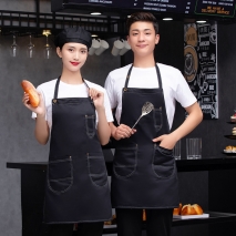 2022 Asian  fruit store work apron chef halter apron cafe pub waiter  apron