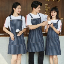 2022 China apron factory chef halter apron working apron fruit store apron