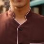 brown color coffee milk house waiter waitress shirt uniform