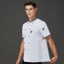 summer 3/4 length sleeve restaurants chef uniform chef jacket