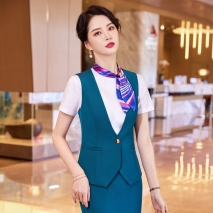 2022 fashion women Attendant uniform Suits vest pant  sales representative uniform working wear