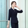 2022 new business  work suit female  pant suit  work wear for women front desk receiption uniform