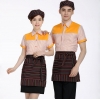 summer thin short sleeve good quality waiter uniform