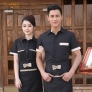 popular professional women men uniform for hotel waiter