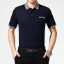 formal Men's short sleeve T-shirt polo career business