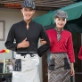2015 Korea design  autumn bar waiter uniform