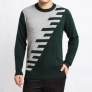 100% long mink velvet fleecy sweater for men design