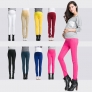fashion candy color high elastic waist pregnant pants maternity jeans