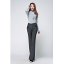 office style wool thicken women pant flare pant