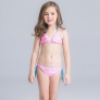 patchwork color swimwear swimsuit for little girl