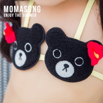 cute bear children girl swimsuit swimwear