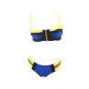 color 2classic wrapped patchwork women bikini swimwear