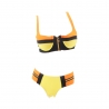 color 5classic wrapped patchwork women bikini swimwear
