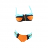color 7classic wrapped patchwork women bikini swimwear