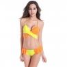 orange-yellowEurope candy sexy halter women swimsuit