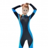 color 1fashion lace patchwork young wetsuit swimwear