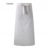 white apronknee length restaurant waiter chef apron kitchen apron