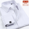 color 3hot sale slim stripes print men shirt office uniform
