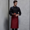 unisex wine apron1/2 length restaurant bread shop baker  chef apron