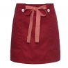 short wine apronbutton belt short apron