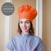 orange chef hatunisex design fashion mushroom chef hat