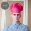 color 10unisex design fashion mushroom chef hat