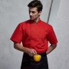 unisex red  coatshort sleeve chef school coat student uniform chef jacket
