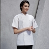 unisex white coatfashion Asian restaurant food kitchen chef jacket uniform