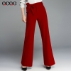 Winefashion high quaity Korea design office lady trousers flare pant