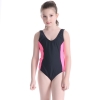 color 1colorful halter one-piece girl bikini swimwear