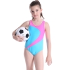 color 11colorful halter one-piece girl bikini swimwear